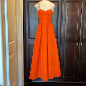 Beautiful Moire fabric formal gown